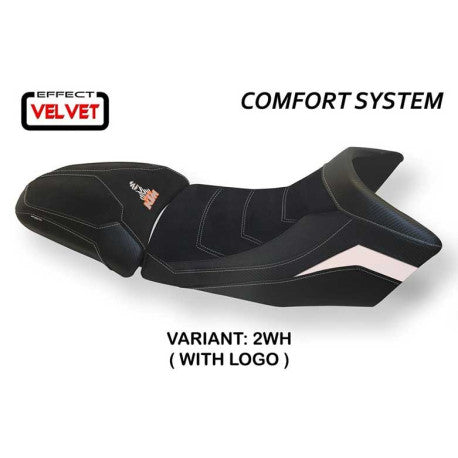 HOUSSE DE SELLE COMPATIBLE KTM 1290 SUPER ADVENTURE S - T (15-20) MODÈLE GAETA V