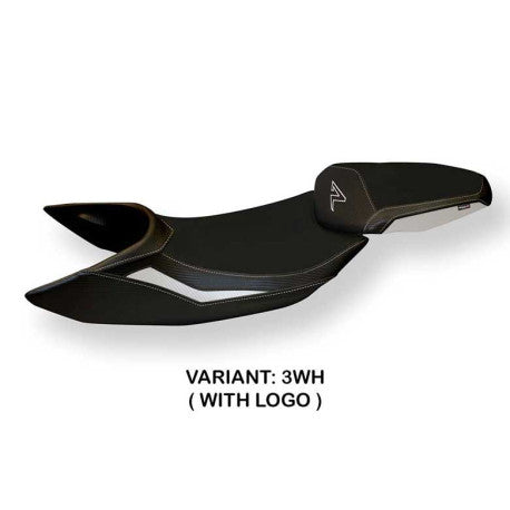 HOUSSE DE SELLE COMPATIBLE  KTM 1290 SUPER DUKE R (14-19) MODÈLE DARIUS 3
