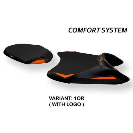 HOUSSE DE SELLE COMPATIBLE  KTM 790 DUKE (18-20) MODÈLE MIRANO 2