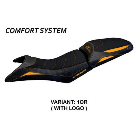 HOUSSE DE SELLE COMPATIBLE KTM 890 ADVENTURE (21-22) MODÈLE GELSO