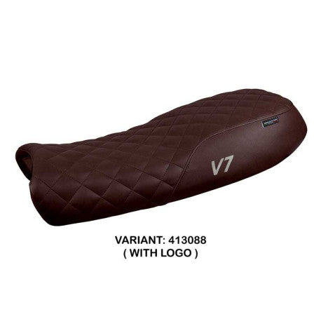 HOUSSE DE SELLE COMPATIBLE  MOTO GUZZI V7 MODÈLE DAVIS VINTAGE