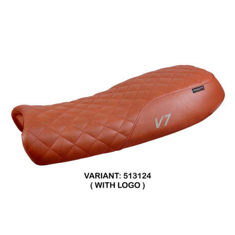 HOUSSE DE SELLE COMPATIBLE  MOTO GUZZI V7 MODÈLE DAVIS VINTAGE