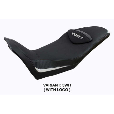 HOUSSE DE SELLE COMPATIBLE  MOTO GUZZI V85 TT (19-22) MODÈLE EVERETT