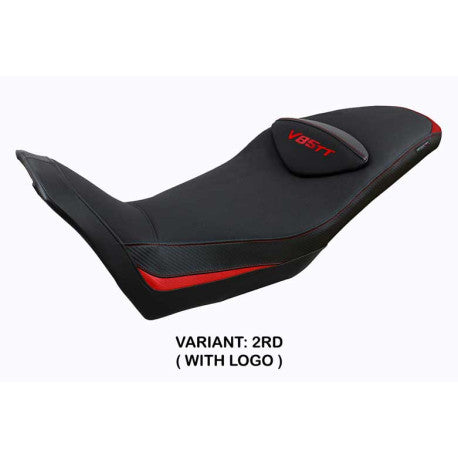 HOUSSE DE SELLE COMPATIBLE  MOTO GUZZI V85 TT (19-22) MODÈLE EVERETT