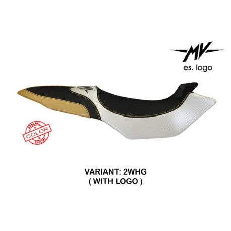 HOUSSE DE SELLE COMPATIBLE  MV AGUSTA BRUTALE 675/800 (12-15) MODÈLE BIELLA SPEC