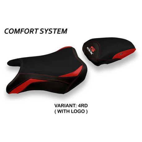 HOUSSE DE SELLE COMPATIBLE SUZUKI GSX S 750 (17-21) MODÈLE HOKOTA 1