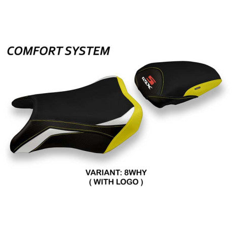 HOUSSE DE SELLE COMPATIBLE SUZUKI GSX S 750 (17-21) MODÈLE HOKOTA SPECIAL COLOR