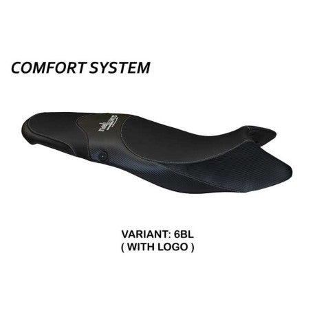 HOUSSE DE SELLE COMPATIBLE TRIUMPH STREET TRIPLE (07-12) MODÈLE MORRIS 1