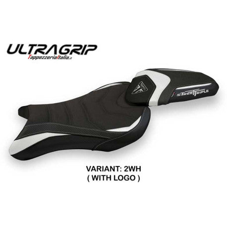 HOUSSE DE SELLE COMPATIBLE TRIUMPH STREET TRIPLE (17-22) MODÈLE AVANE 1