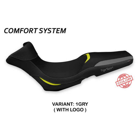 HOUSSE DE SELLE COMPATIBLE  TRIUMPH TIGER 1050 SPORT (13-20) MODÈLE GERGEI SPECI