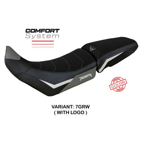 HOUSSE DE SELLE COMPATIBLE TRIUMPH TIGER 900 (20-22) MODÈLE DOVER
