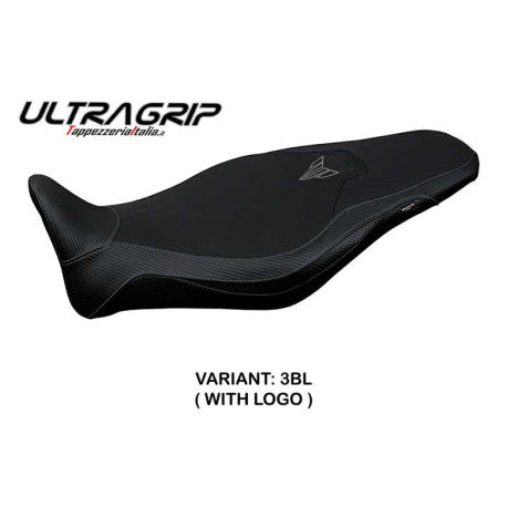 HOUSSE DE SELLE COMPATIBLE YAMAHA MT-09 (21-22) MODÈLE ATOS CONFORT, BLEU, AVEC