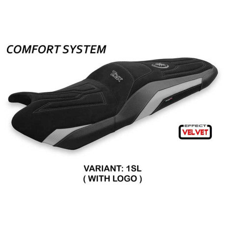 HOUSSE DE SELLE COMPATIBLE YAMAHA T-MAX (17-20) MODÈLE SCRUTARI 2 VELVET