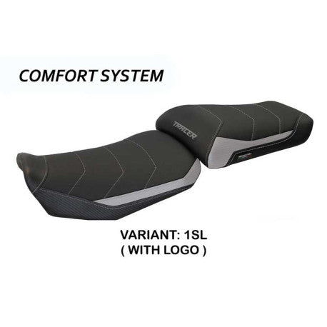 HOUSSE DE SELLE COMPATIBLE YAMAHA TRACER 900 (15-17) MODÈLE RAPALLO 1