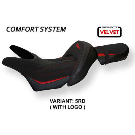 HOUSSE DE SELLE COMPATIBLE YAMAHA V-MAX 1700 (08-17) MODÈLE ODESSA VELVET