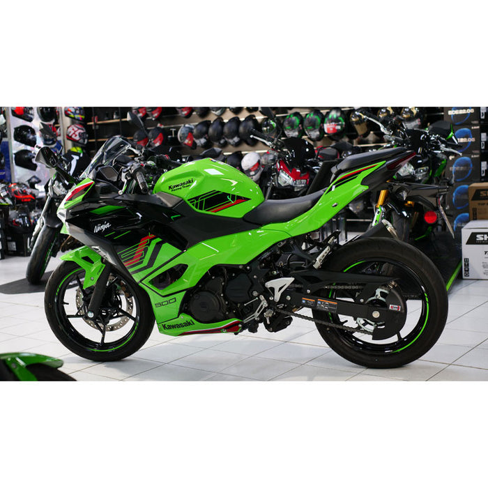 KAWASAKI NINJA 7 HYBRID - Carter de chaine NOIR satiné