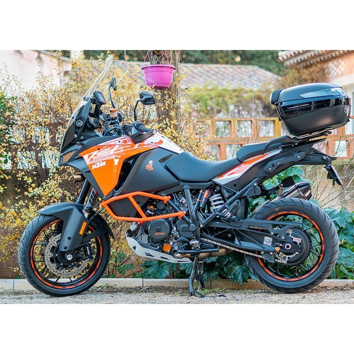 KTM 1050 ADVENTURE - Carter de chaine NOIR satiné