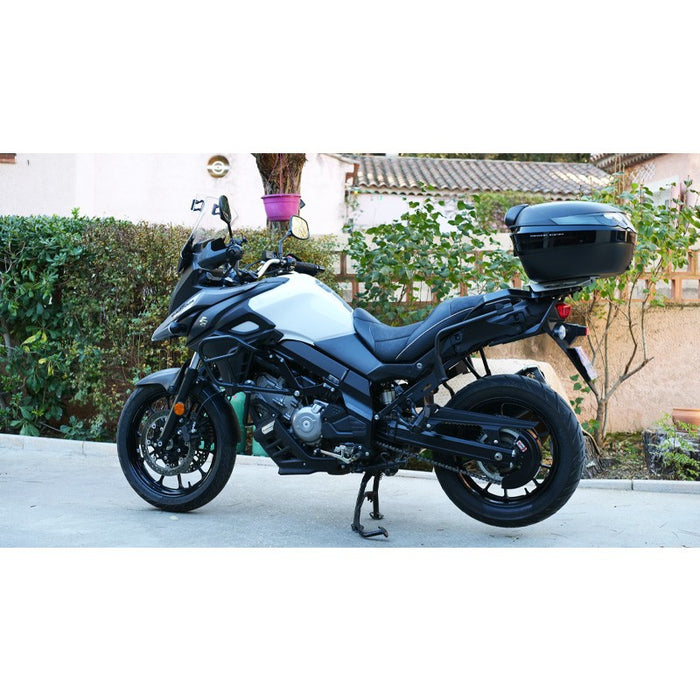 SUZUKI V-STROM 650 - Carter de chaine NOIR satiné