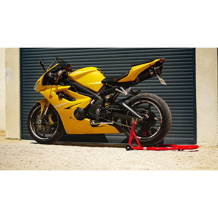 Triumph Daytona 675 et 675 R de 2013 à 2016 - Carter de chaine NOIR satiné