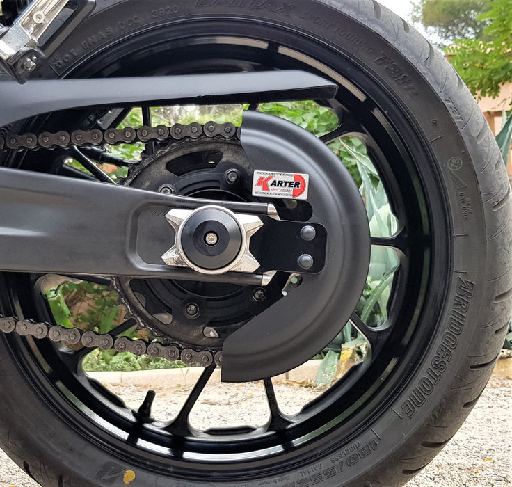 YAMAHA MT-07 - Carter de chaine NOIR satiné