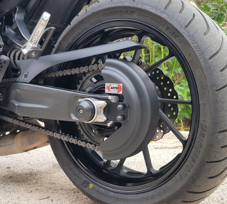 YAMAHA MT-07 - Carter de chaine NOIR satiné