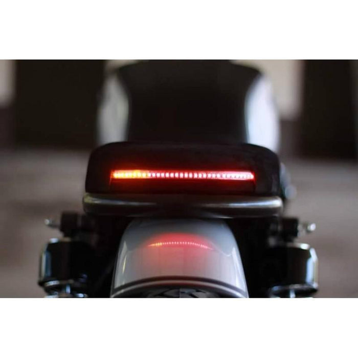 Feux arrière de moto, LED de Frein de Clignotant 12V feu de Plaque