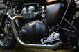 stainless steel mass exhaust for triumph good city, scrambler and hand made thruxton (962999975993)