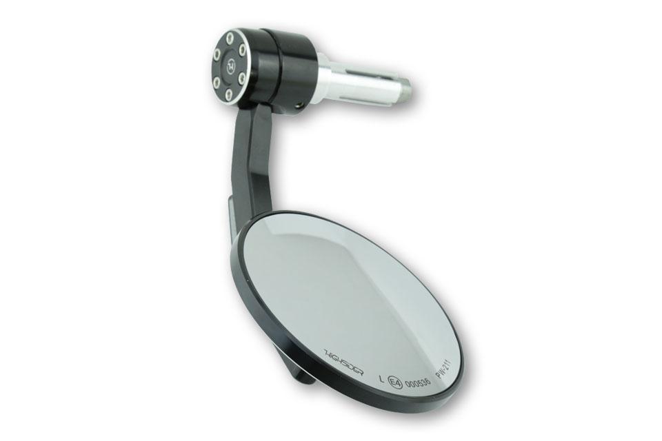 Bar end mirror with integrated LED indicator CONERO (4487278035043)
