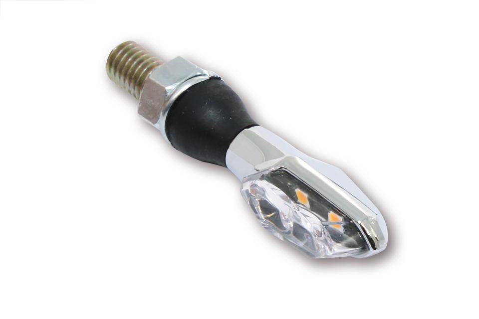 LED turn signals HIGHSIDER SONIC X2 Black or Chrome (4487289307235)