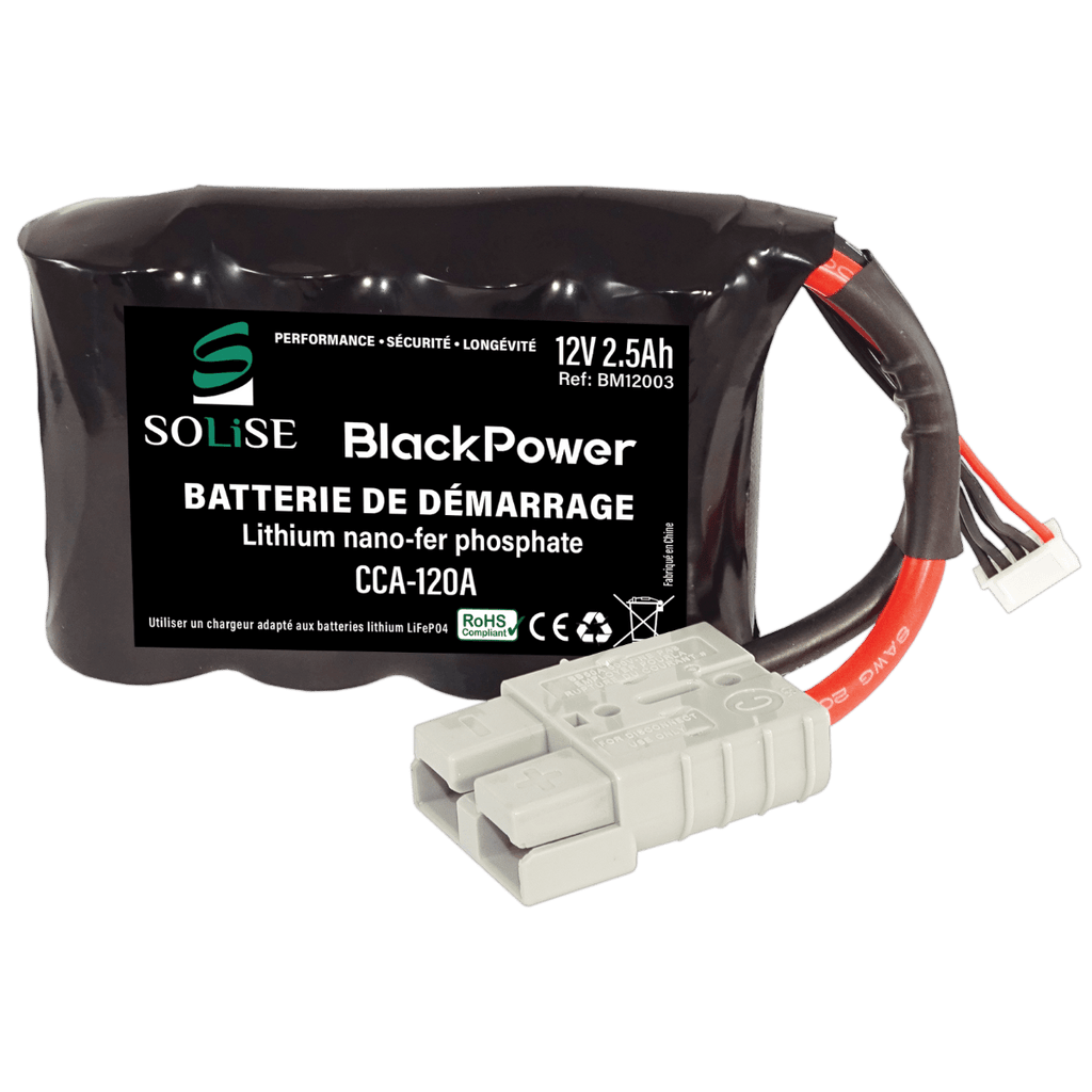 Batterie Lithium LiFePO4 6,9 Ah Solise BMW R NineT