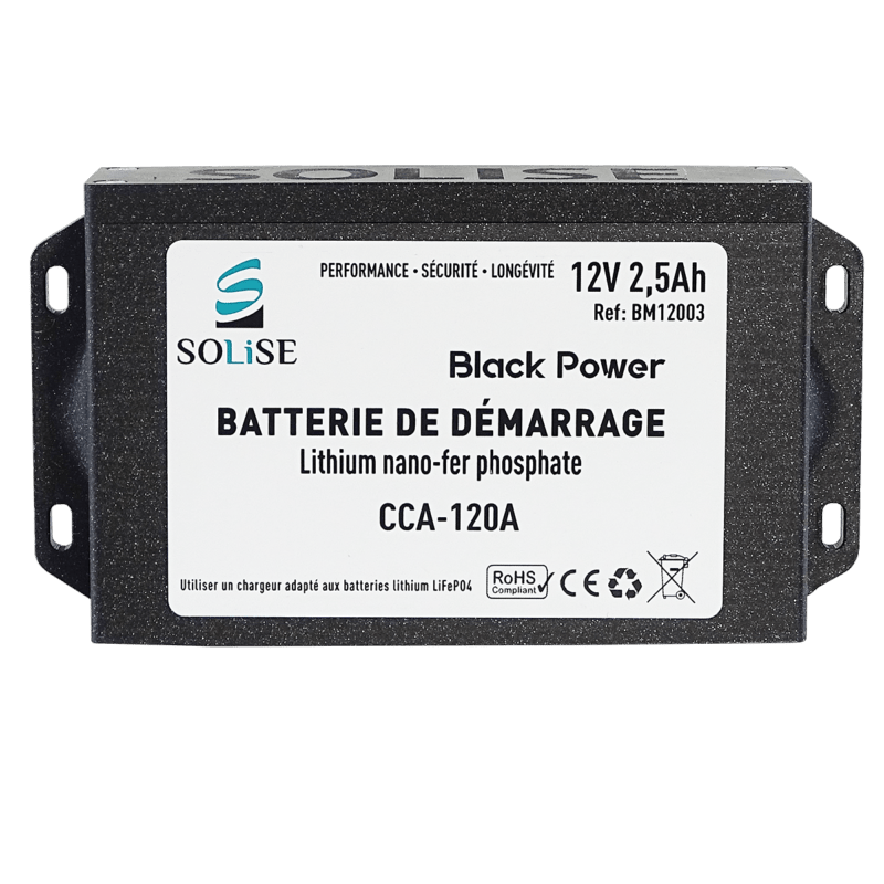 Batterie Solise 12V 2,3Ah BM12003 — frenchmotoshop