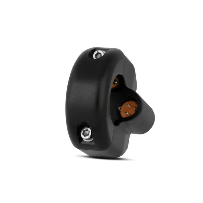 BF Commodo Led 3 boutons Noir 1"