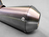 Universal custom titanium megaphone silencer (pair) (2040256397369)