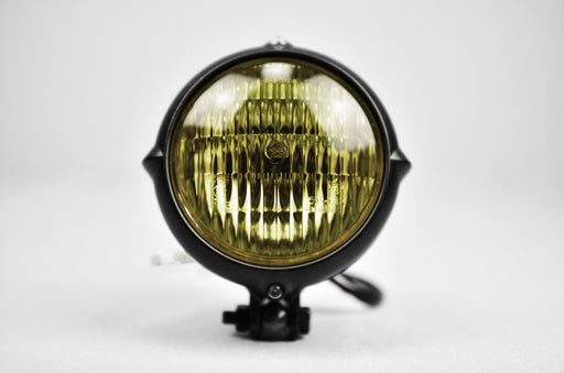 Phare LED rond 180mm pour moto FULL LED avec feux de jour - Noir