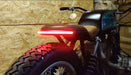 Fanale posteriore a LED per moto con luci e frecce integrate GORT (1373345513529)