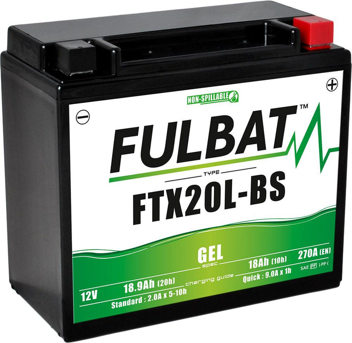 Batterie 12v 18Ah  FULBAT YTX20L-BS