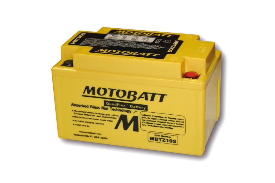 Batterie 12V 8AH MOTOBATT MBTZ10S (4 poles)