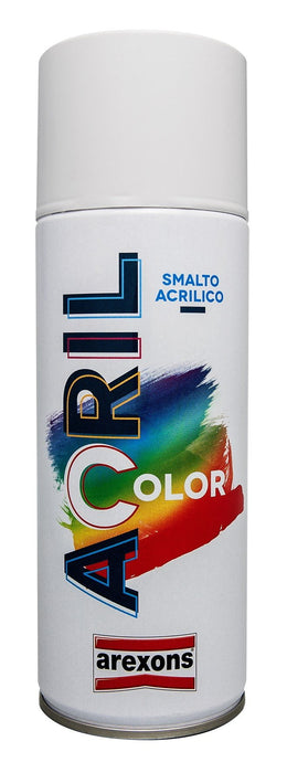 Bombe de peinture Arexons Blanc pur RAL 9010 - 400 ml