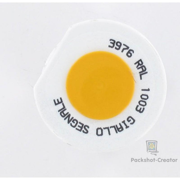 Bombe de peinture jaune sécurité RAL 1003 - 400 ml