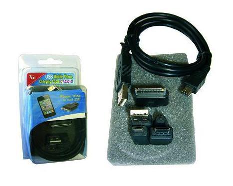 USB-Kabel mit 5 Tipps (iPhone / iPod / Samsung…)