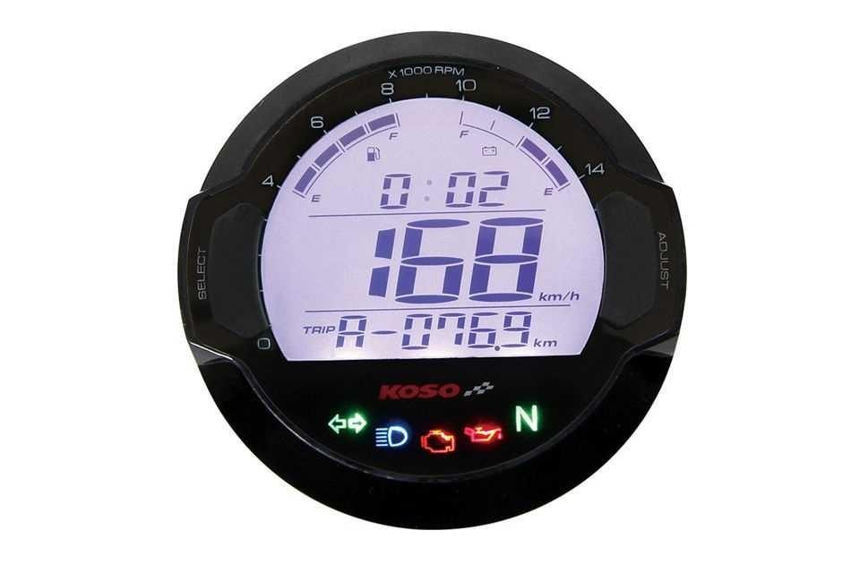 Horloge / température & voltmètre