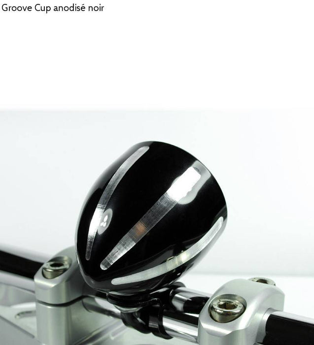 Motoscope Tiny Black Speedometer