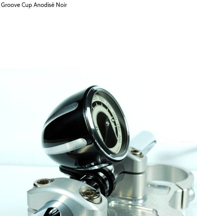 Motoskop Tiny Black Tachometer