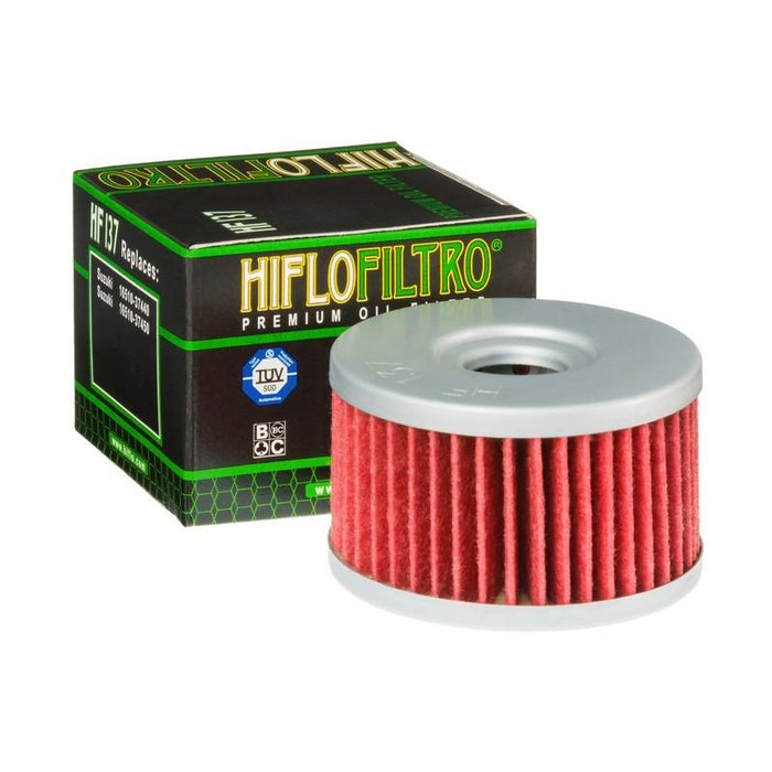 Filtre à huile HIFLO FILTRO HF137 SUZUKI  DR 500. DR 600. DR 650. DR 800