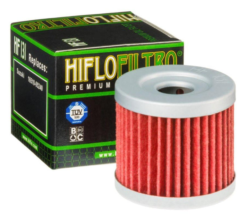 Filtre à huile HIFLO FILTRO HF131 Hyosung GV / GT / RT / RX - Suzuki DR / GS / GSX / GZ / SP