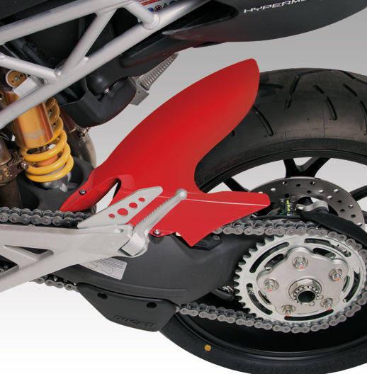 GARDE BOUE ARRIERE BARRACUDA Ducati HyperMotard