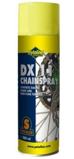Graisse chaine DX11 spray chaine putoline 200ML PUTOLINE