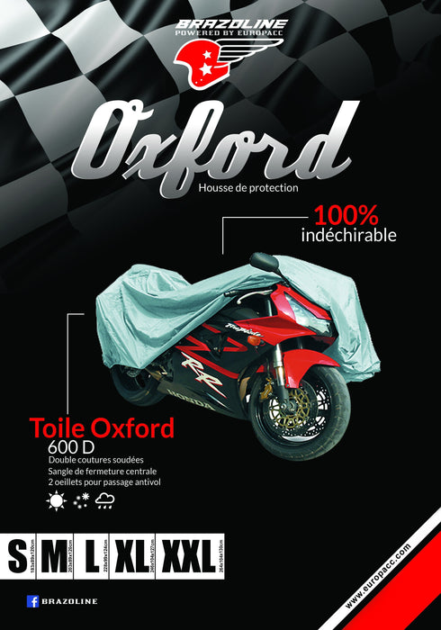 Housse moto OXFORD avec sangles - Plusieurs tailles