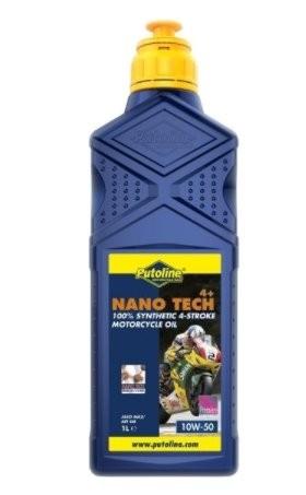 Huile 4 Temps Nano Tech 4+ 10W50 100% synthèse 1L PUTOLINE