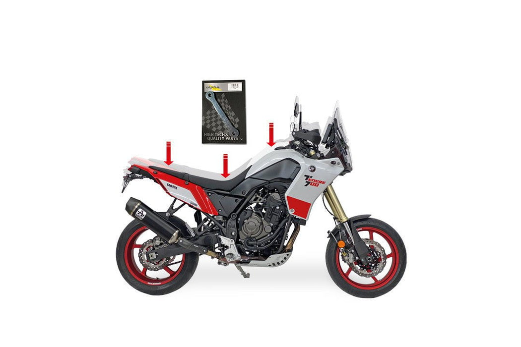 Kit de Rabaissement Yamaha Tenere 700 (de 2019 à ) ALPHA TECHNIK